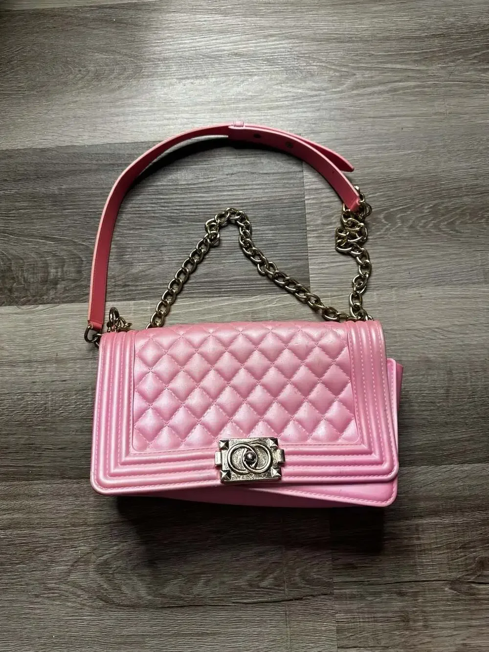 Cute Fashion Tender Jelly Quilted Crossbody Bag